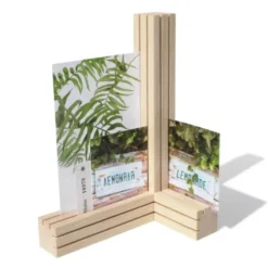 Kartenhalter TRI - Bilderhalter aus Holz für Fotos & Postkarten
