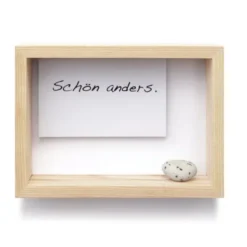 Kartenrahmen Oh, schön - Holzrahmen für Deko & Bilder