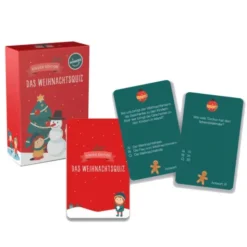 Kartenspiel Weihnachtsquiz - Kinder Edition