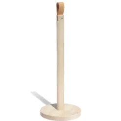Küchenrollenhalter Holz freistehend – Papierrollenhalter STRAIGHT aus Eschenholz