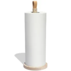 Küchenrollenhalter Holz freistehend – Papierrollenhalter STRAIGHT aus Eschenholz