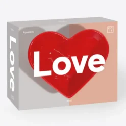 Keramik Schale LOVE - Herz rot