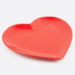 Keramik Teller LOVE - Herz rot
