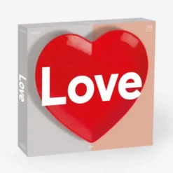 Keramik Teller LOVE - Herz rot