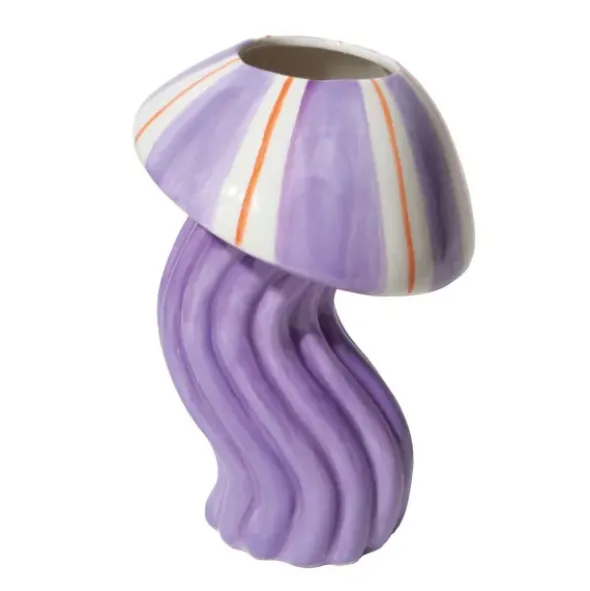Keramikvase Jellyfish - Qualle, lila