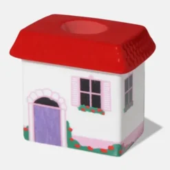 Kerzenhalter COTTAGE aus Keramik – Kerzenständer in Hausform