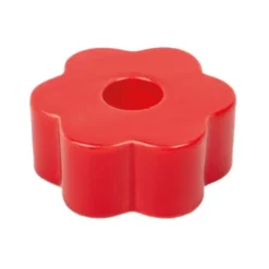 Kerzenhalter Daisy Gänseblümchen rot