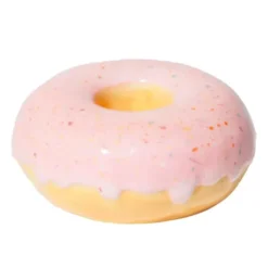 Kerzenhalter Donut pink – Kerzenständer aus Keramik im Fast Food Design