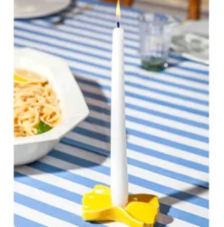 Kerzenhalter Farfalle aus Keramik