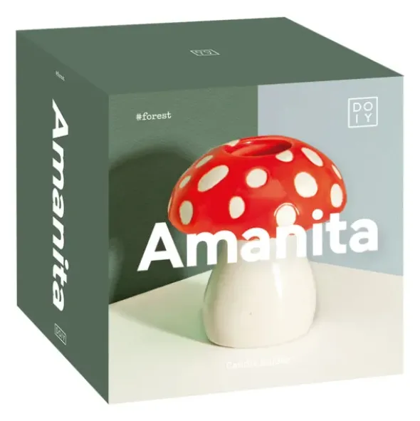 Kerzenhalter Fliegenpilz - AMANITA