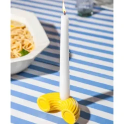 Kerzenhalter Macaroni aus Keramik