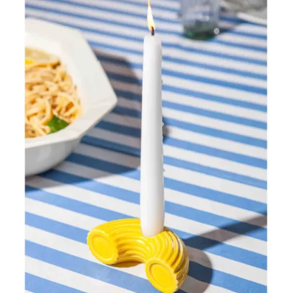Kerzenhalter Macaroni aus Keramik
