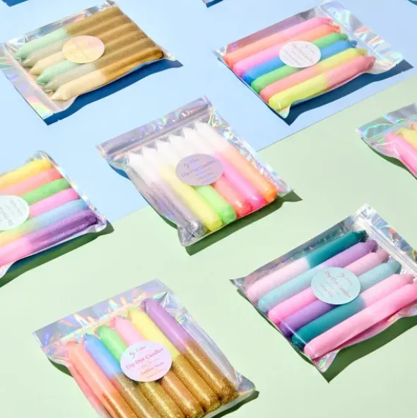 Kerzen im Set - Stabkerzen 6 Stück TULIP EDITION