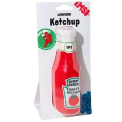 Ketchup Socken – Lustige Socken im Tomatenketchup Style, Gr. 36 - 45
