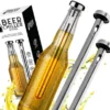 Kühlstäbe für Bierflaschen - Edelstahl 2 Stück