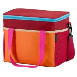 Kühltasche Telli mit Tragegriff - orange, rot