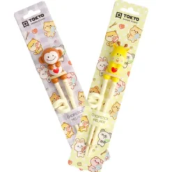 Kinder Essstäbchen Affe 18 cm mit Fingerschlaufe