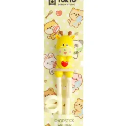 Kinder Essstäbchen Giraffe 18 cm mit Fingerschlaufen