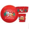 Kinder Geschirrset 3-teilig PAW Patrol - Kids Set Winter Wonderland