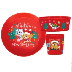 Kinder Geschirrset 3-teilig PAW Patrol - Kids Set Winter Wonderland