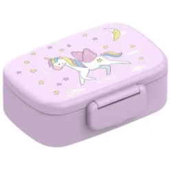 Kinderlunchbox Bento Box Set - Einhorn lila