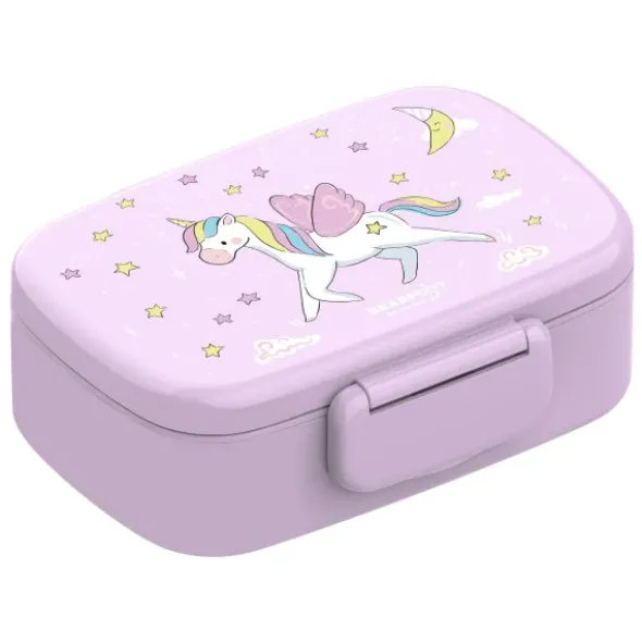 Kinderlunchbox Bento Box Set - Einhorn lila
