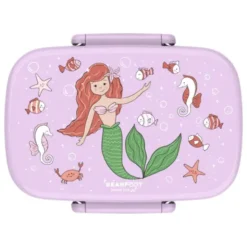 Kinderlunchbox Bento Box Set - Meerjungrau lila