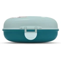 Kinderlunchbox Capybara Motiv mint 600 ml