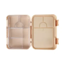 Kinderlunchbox DINOSAURIER mit Fächern, Bentobox M sand