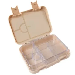 Kinderlunchbox DINOSAURIER mit Fächern, Bentobox M sand