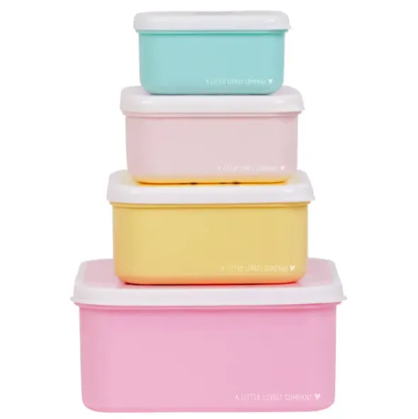 Kinderlunchboxen & Snackboxen Forest Friends 4er-Set