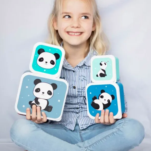 Kinderlunchboxen & Snackboxen Forest Friends 4er-Set