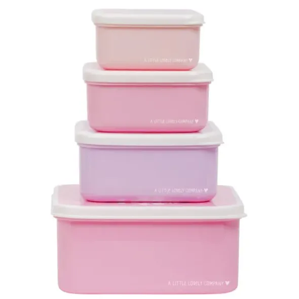 Kinderlunchboxen & Snackboxen Unicorn 4er-Set