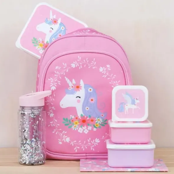 Kinderlunchboxen & Snackboxen Unicorn 4er-Set