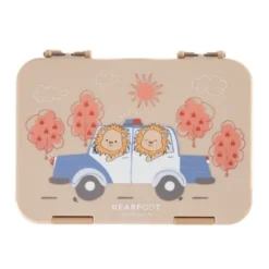 Kinderlunchbox LÖWEN POLIZEI mit Fächern, Bentobox M sand