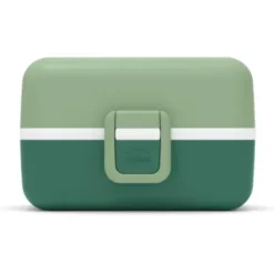 Kinder Lunchbox MB TRESOR grün – inklusive 2 Snackboxen