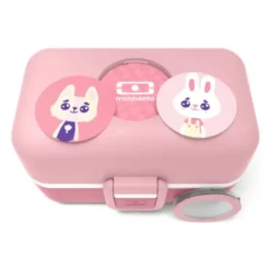 Kinder Lunchbox MB TRESOR rosa – inklusive 2 Snackboxen