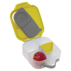 Kinderlunchbox mit 3 Fächern 1000 ml - gelb