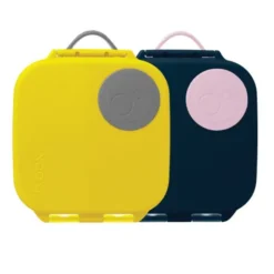 Kinderlunchbox mit 3 Fächern 1000 ml - gelb