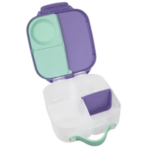 Kinderlunchbox mit 3 Fächern 1000 ml - lila