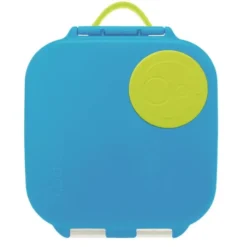 Kinderlunchbox mit 3 Fächern 1000 ml - hellblau