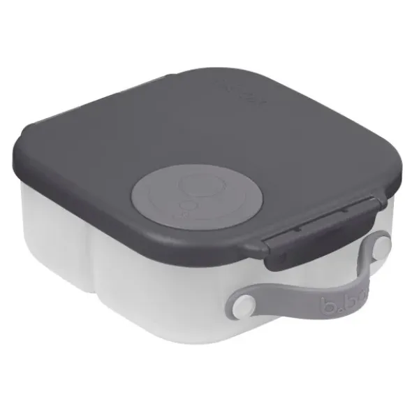Kinderlunchbox mit 3 Fächern 1000 ml - dunkelgrau