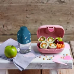 Kinderlunchbox Waschbärmotiv grün 600 ml