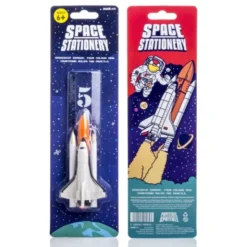 Kinder Schreibwaren Set - Space Shuttle - Raketen Station