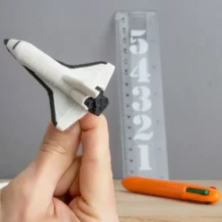 Kinder Schreibwaren Set - Space Shuttle - Raketen Station