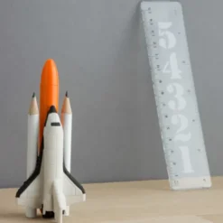 Kinder Schreibwaren Set - Space Shuttle - Raketen Station