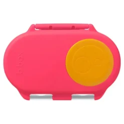 Kinder Snackbox mit 2 Fächern 500 ml pink