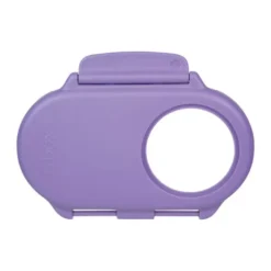 Kinder Snackbox mit 2 Fächern 500 ml lila