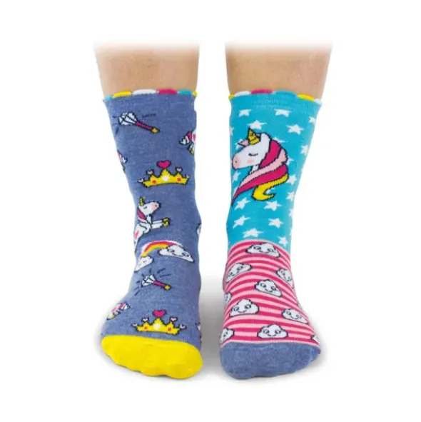 Kindersocken Einhorn - Geschenkbox UNICORN DAZE - 6 Socken - Gr. 30½-38½