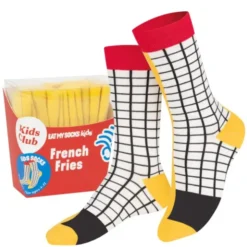 Kindersocken French Fries - Pommes Frittes Socken Gr. 28-35